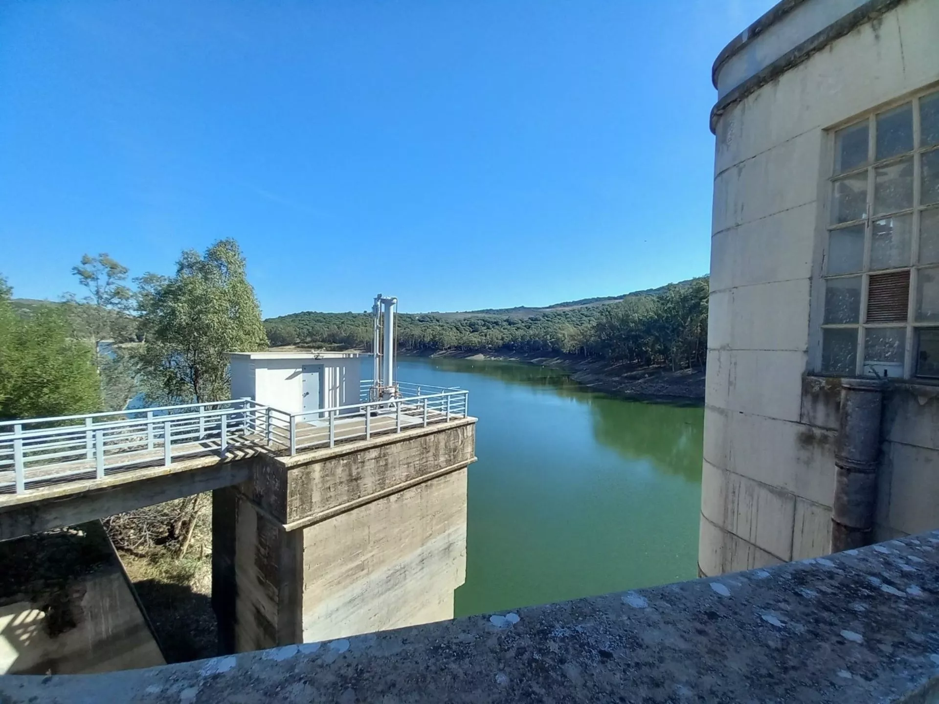 Embalse de Bornos en Cádiz.