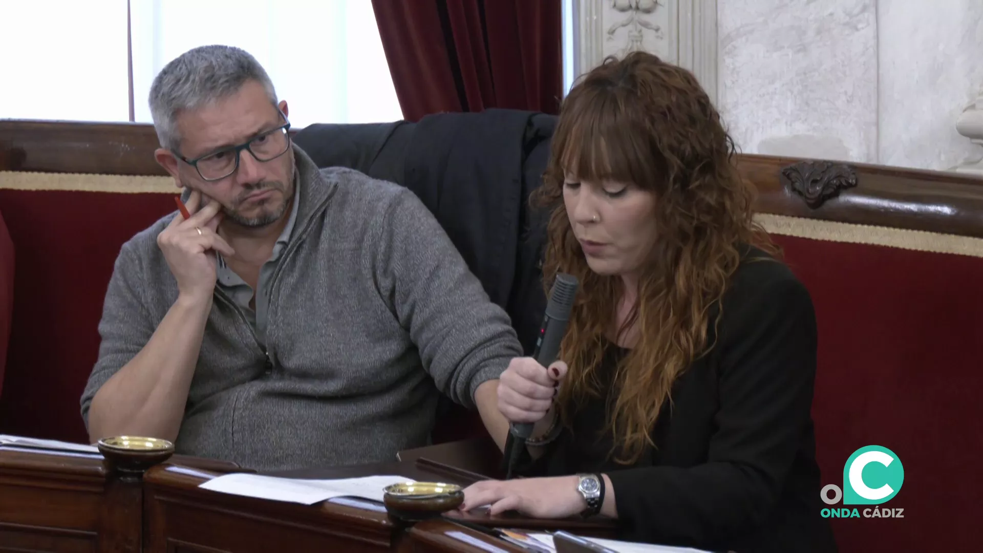 Garrón interviene durante un Pleno en una imagen de archivo