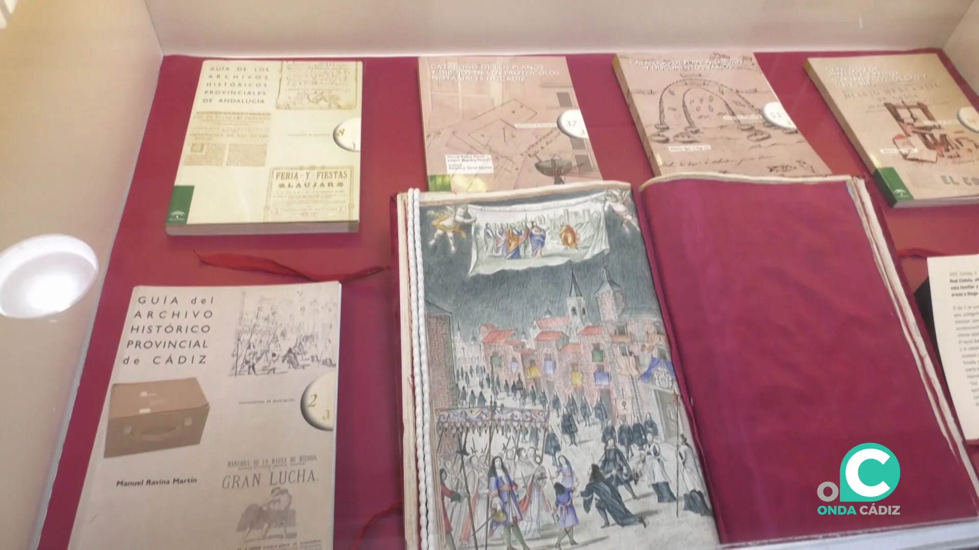 Alguno de los documentos expuestos por la efeméride