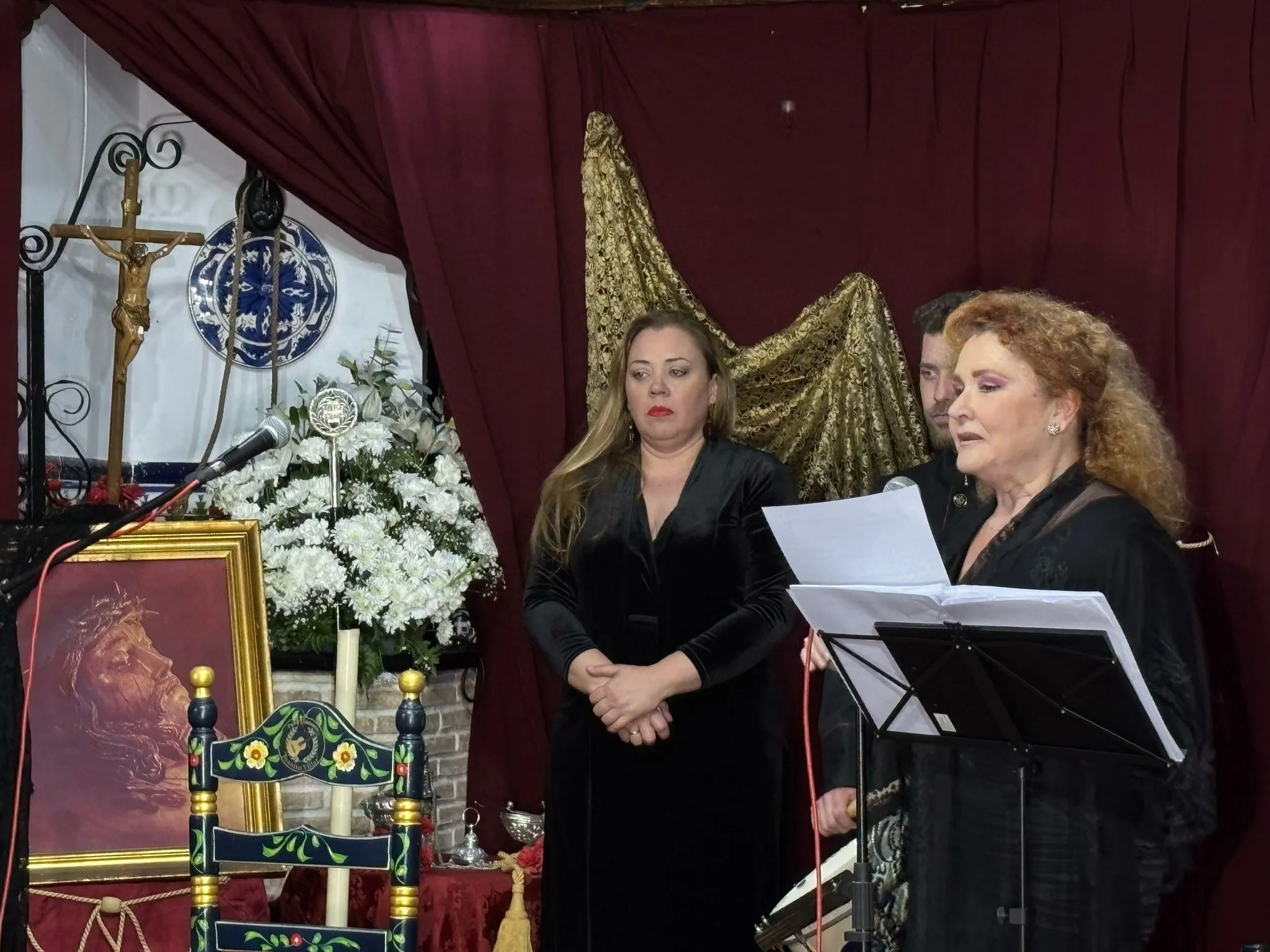 Manoli Lemos protagoniza la Exaltación de la Saeta