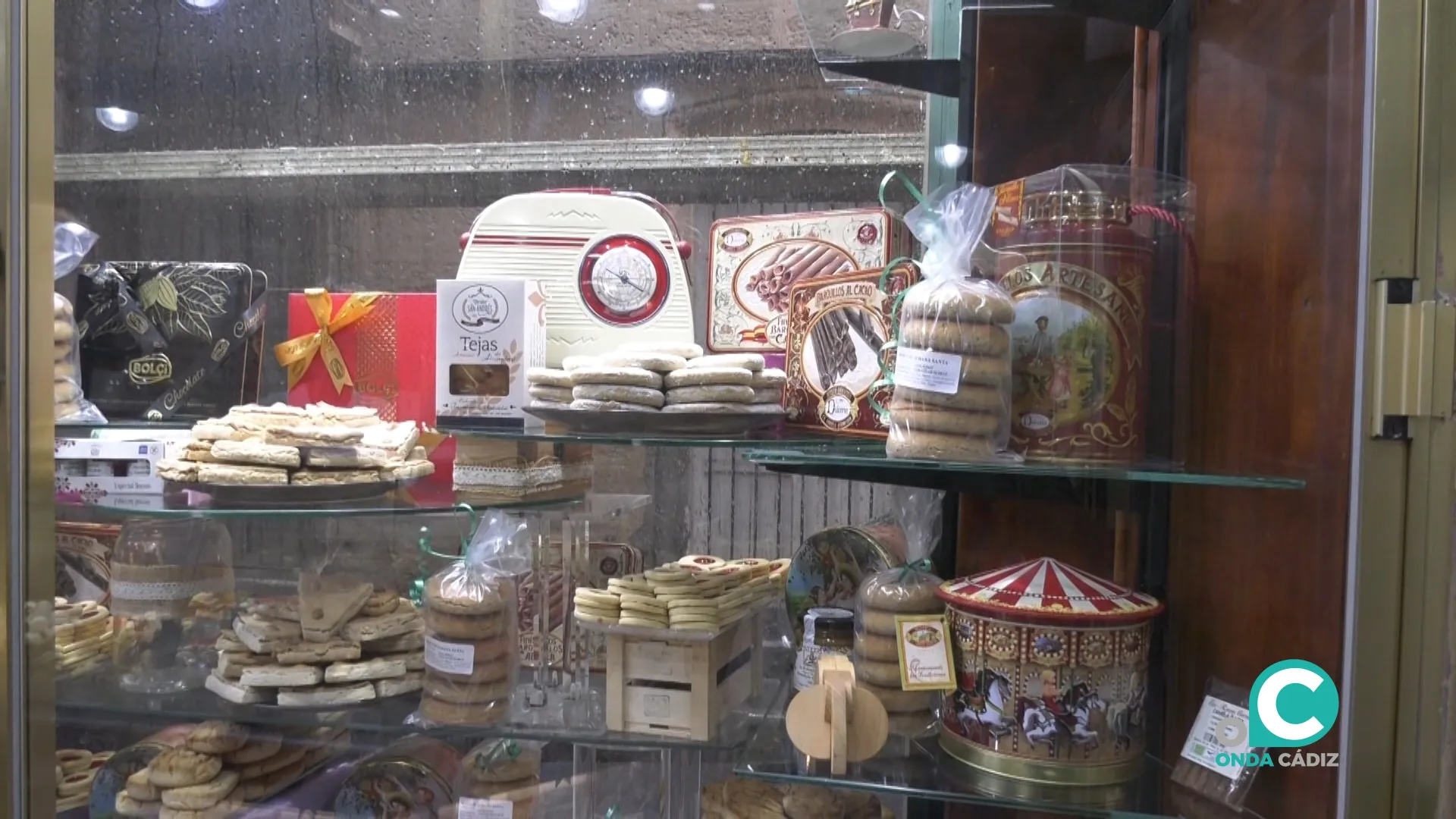 Algunos de los dulces típicos de la Semana Santa gaditana. 