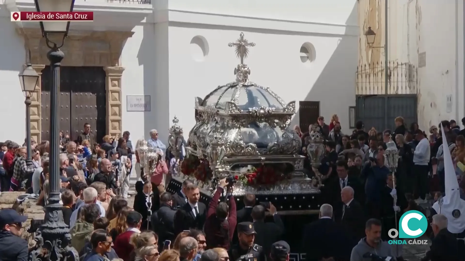 Imagen de la urna de Santo Entierro 