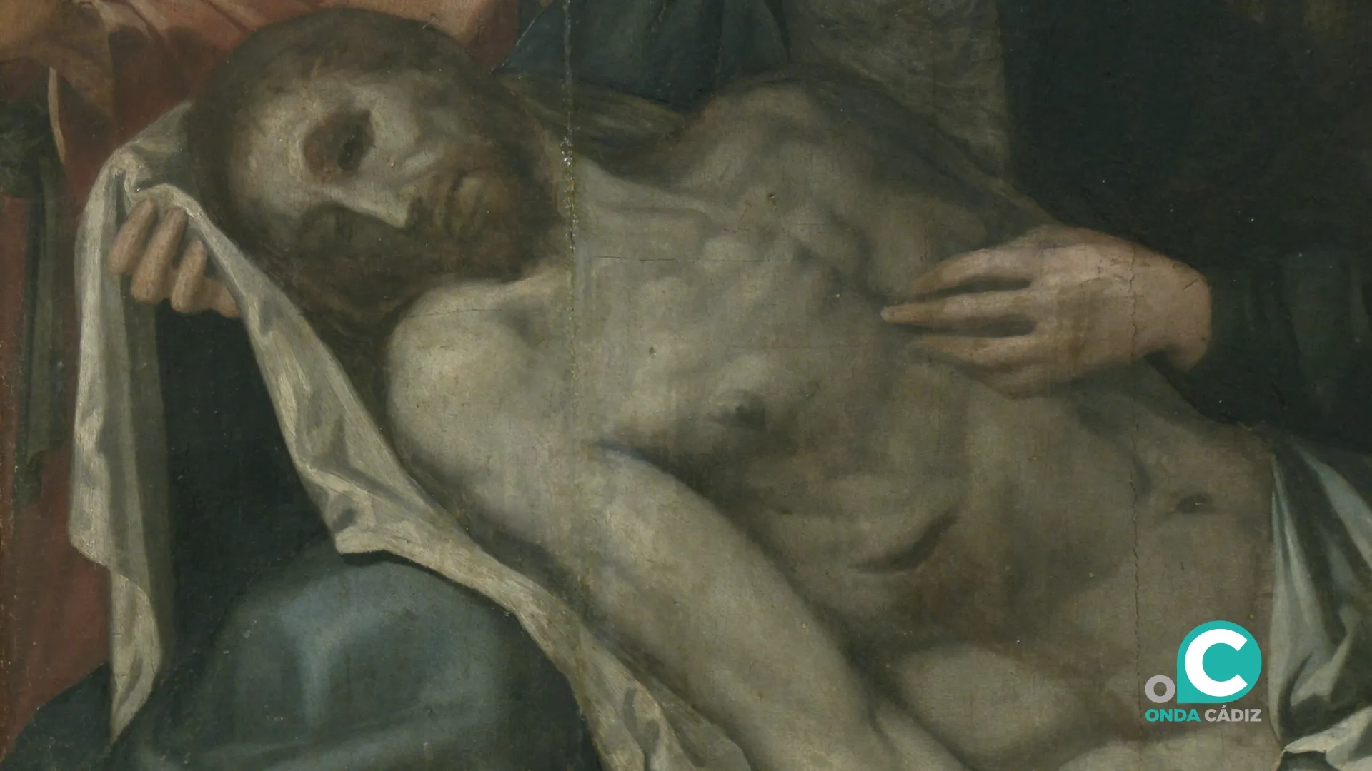 Detalle del cuadro de Pedro de Campaña