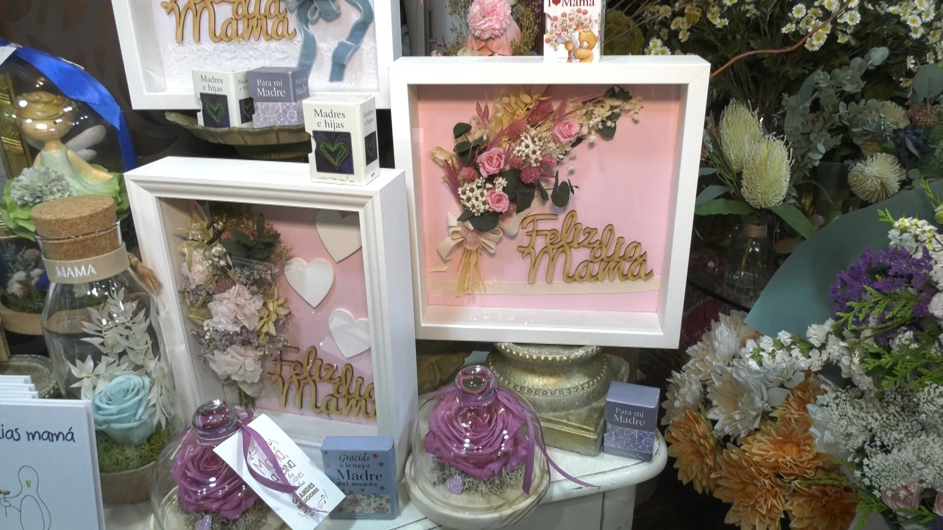 Son muchas las personas que optan por las flores el Día de la Madre.