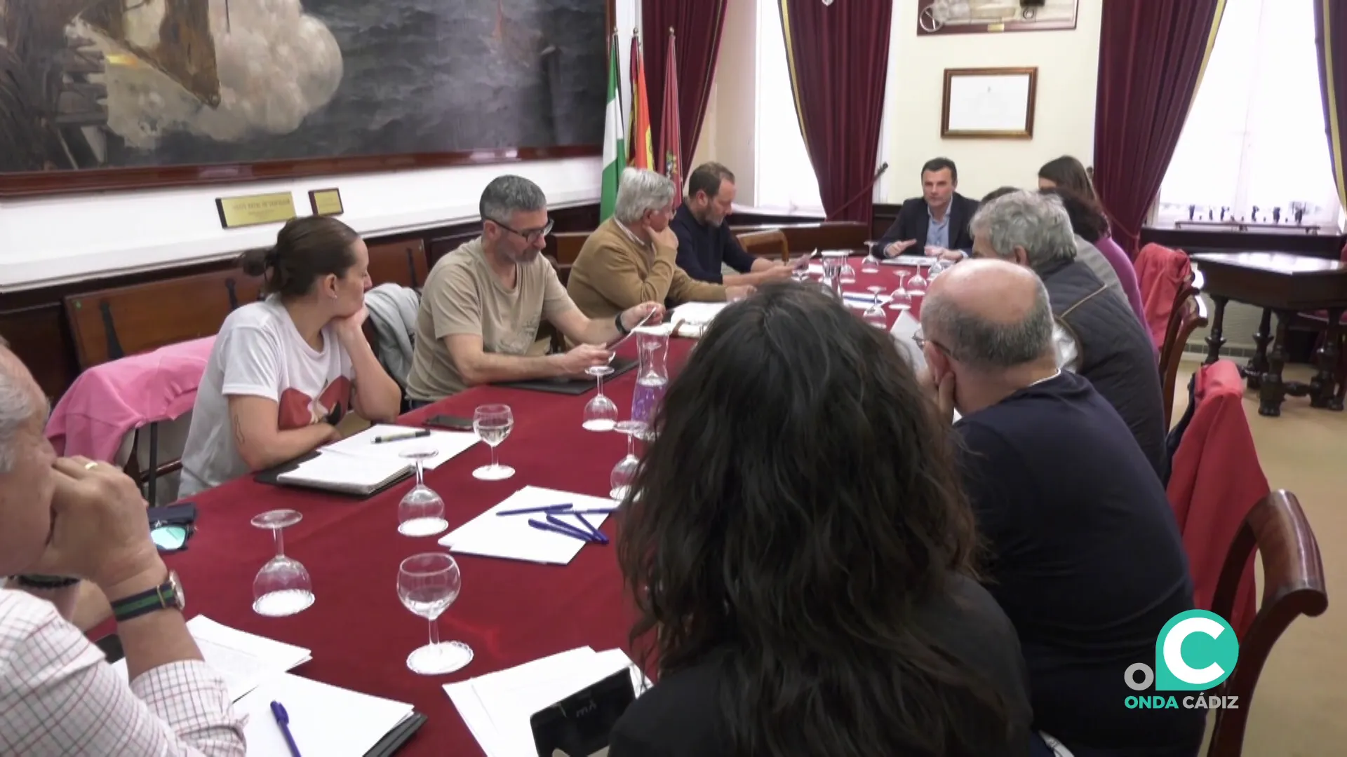 Reunión del Consejo de Participación del COAC en una imagen de archivo