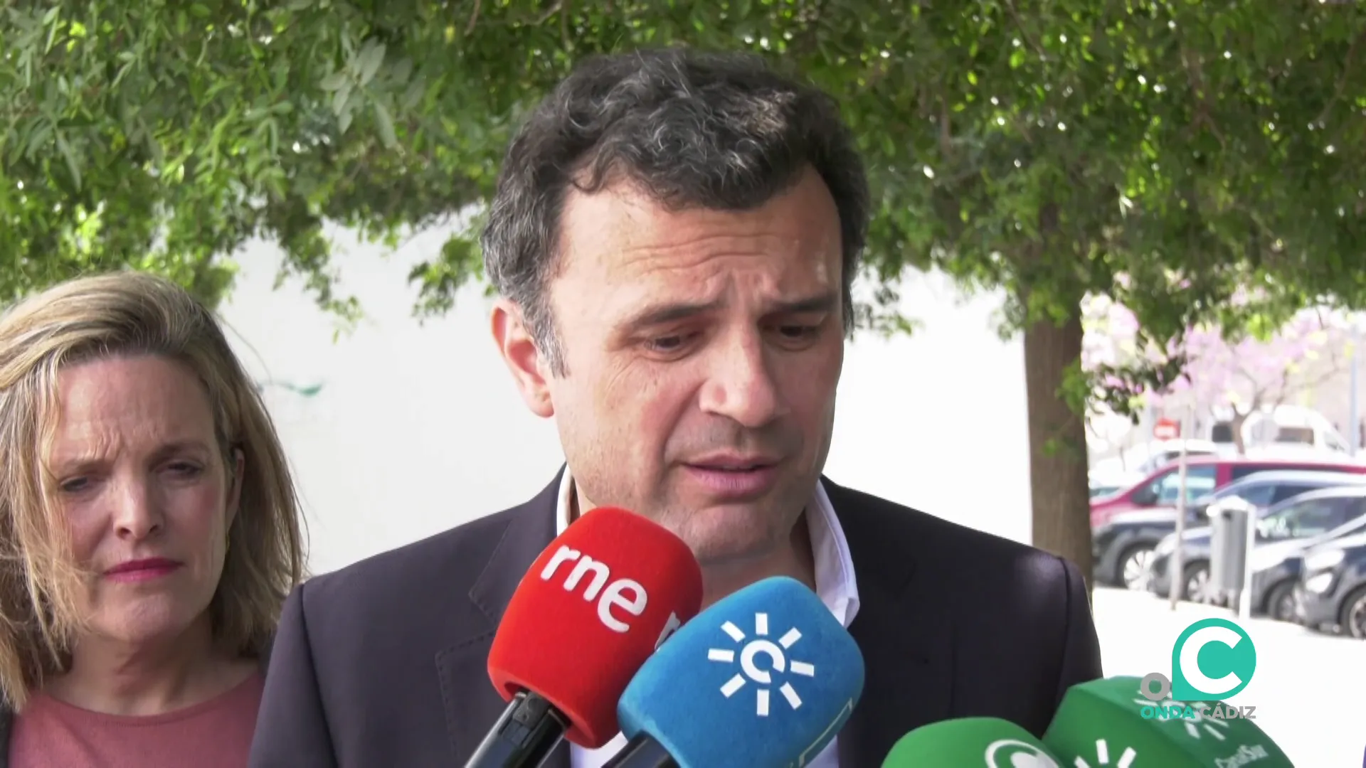 El alcalde Bruno García responde a los medios de comunicación