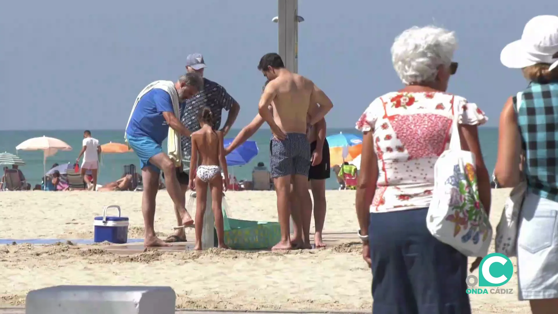 Usuarios en la zona de la Victoria en una imagen de archivo