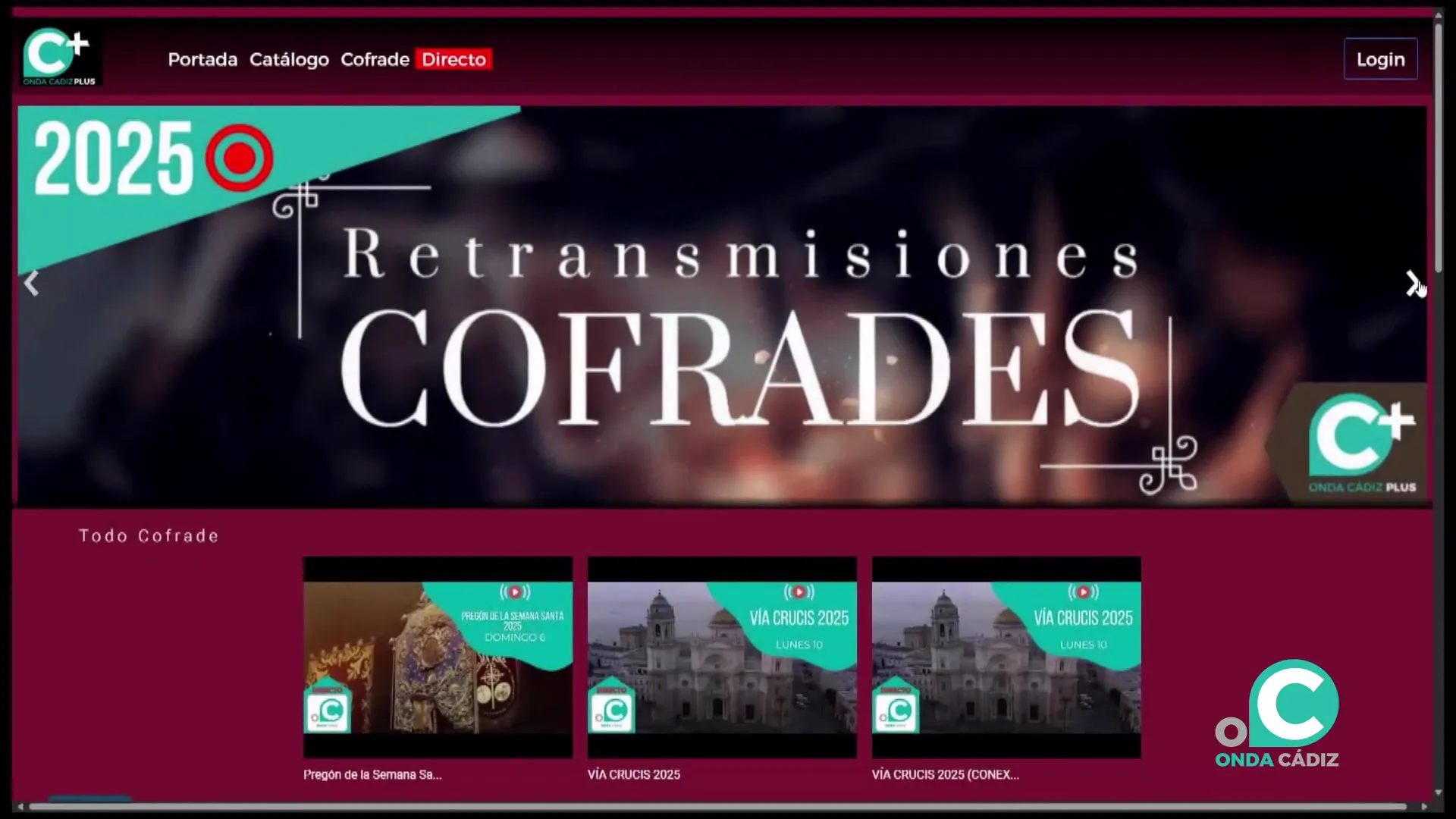 Las comunicaciones interactivas de la televisión local han acercado la cita religiosa a los usuarios.