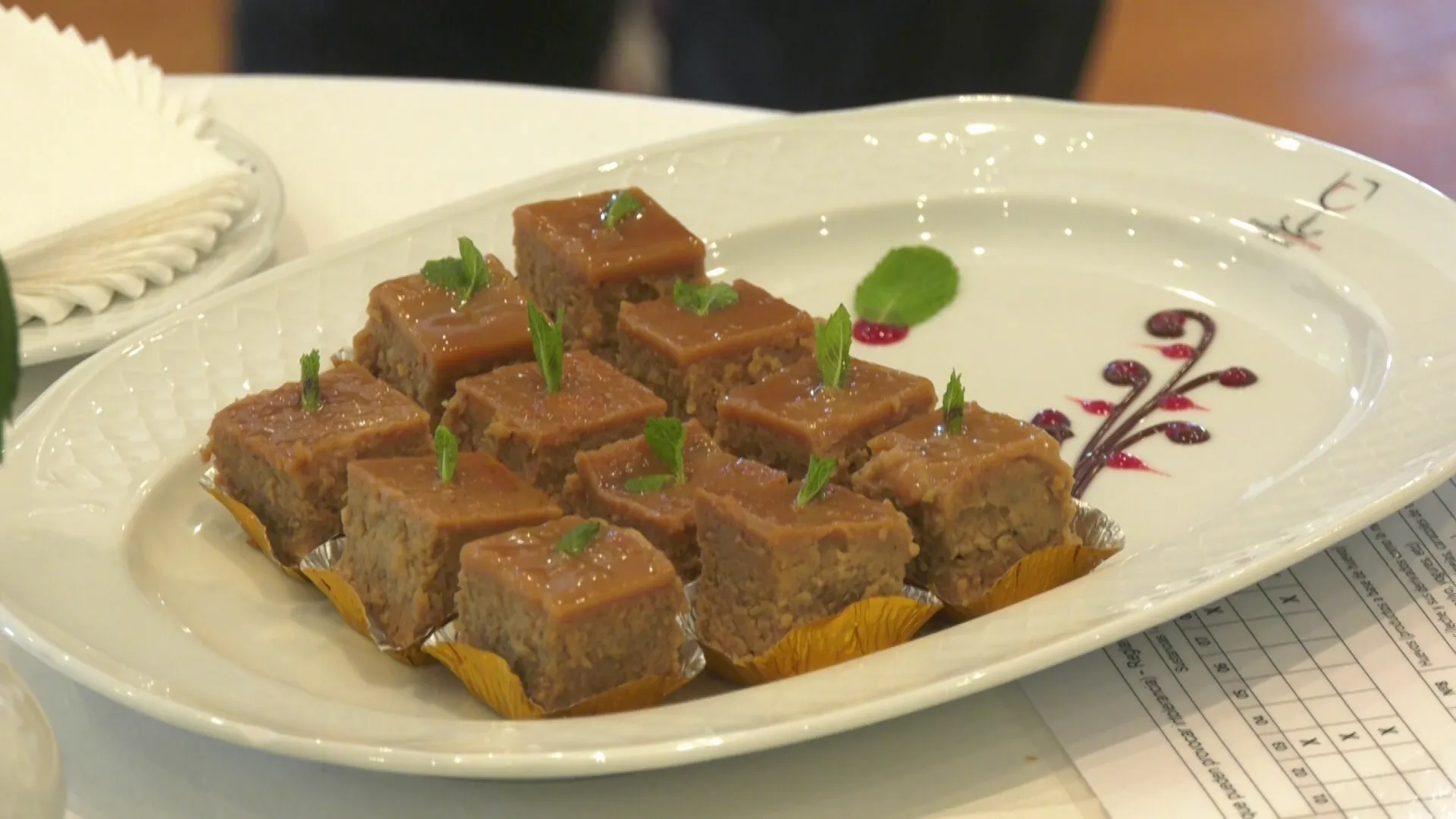 Uno de los platos expuestos durante la presentación