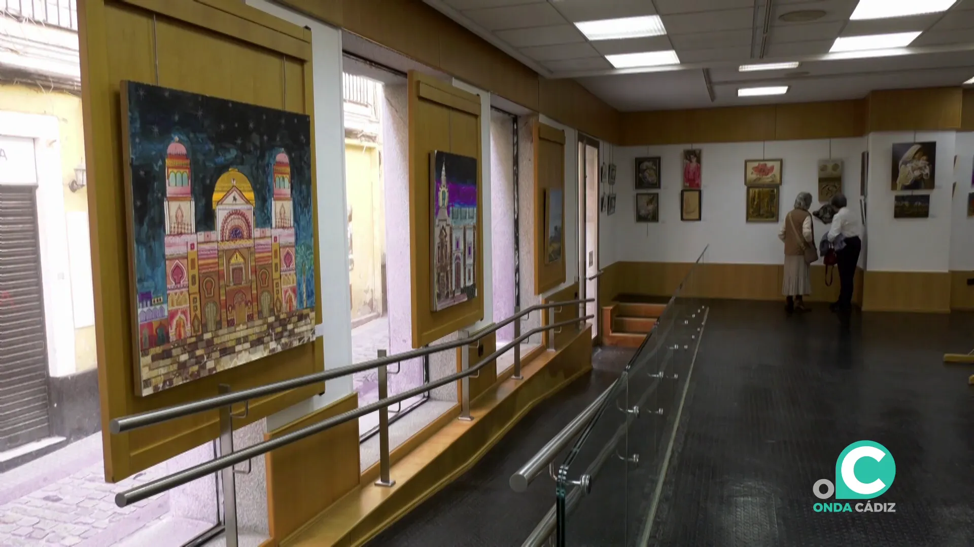 Algunas de las creaciones de la muestra listas para salir a puja