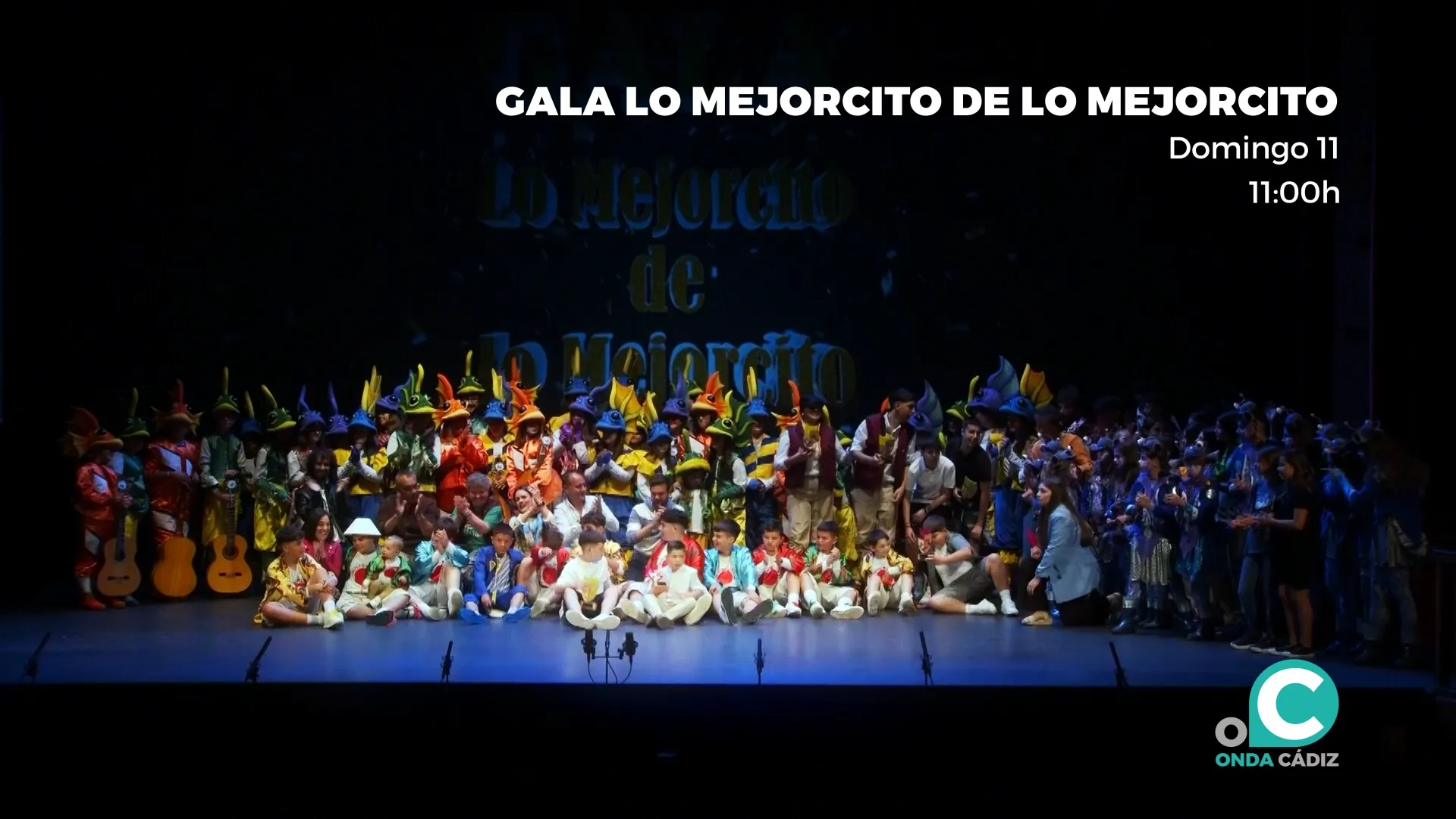 'Lo Mejorcito de lo Mejorcito' pondrán seguirlo este domingo en directo en Onda Cádiz.