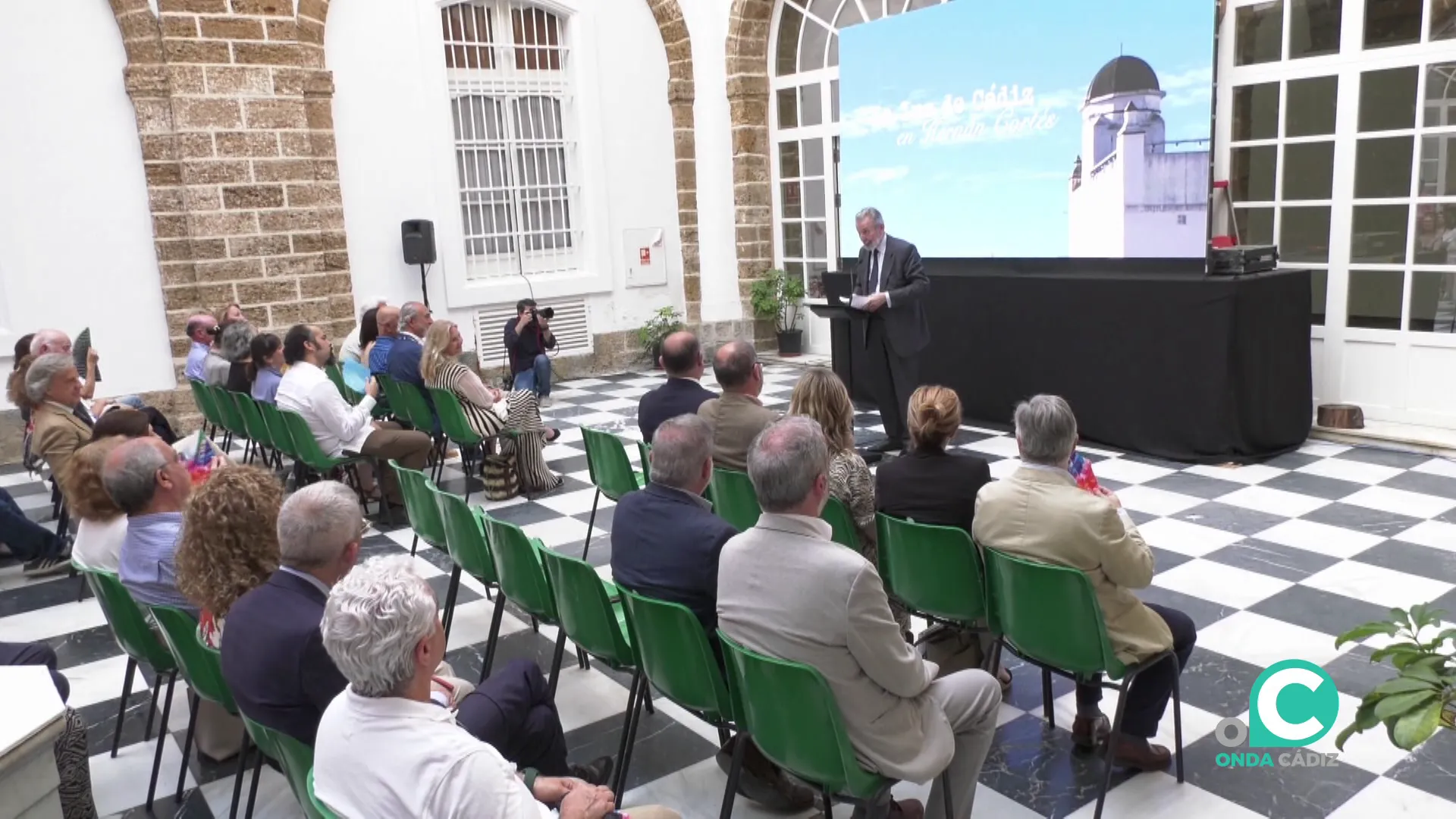 El Palacio Provincial acoge la presentación del documental de Hernán Cortés. 