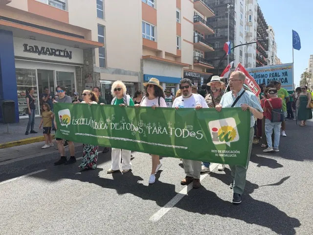 Manifestación Marea Verde