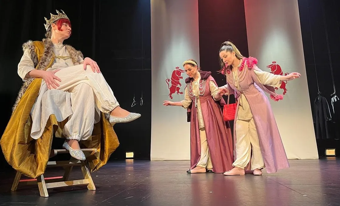 Representación de la obra 'La Reina Brava' en Segovia. 