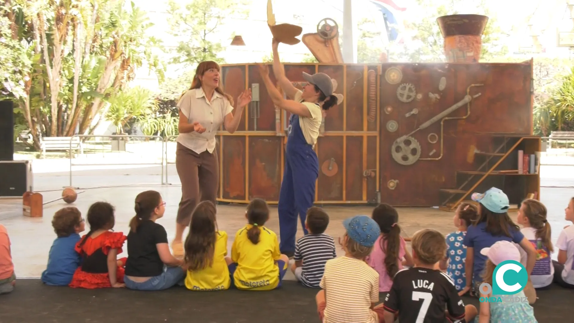 Un momento de la representación