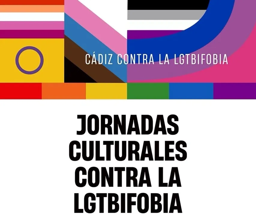 Catel de las Jornadas Culturales contra la LGTBIfobia, organizadas por Ayuntamiento, UCA y Fundación del Cádiz CF.