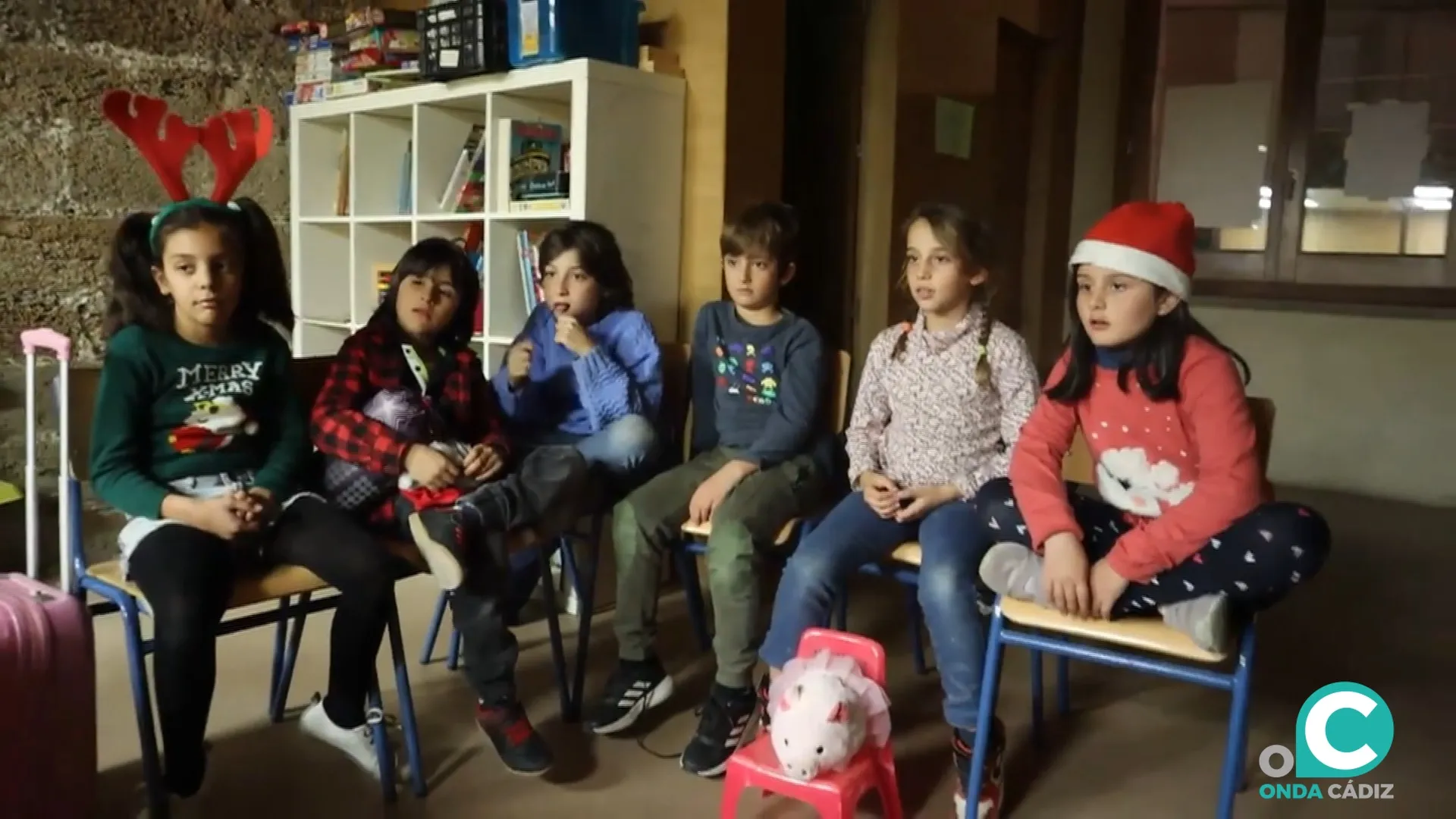 Niños y niñas del CEIP Celestino Mutis participan en la muestra Infantil de Cine (MUINCI).