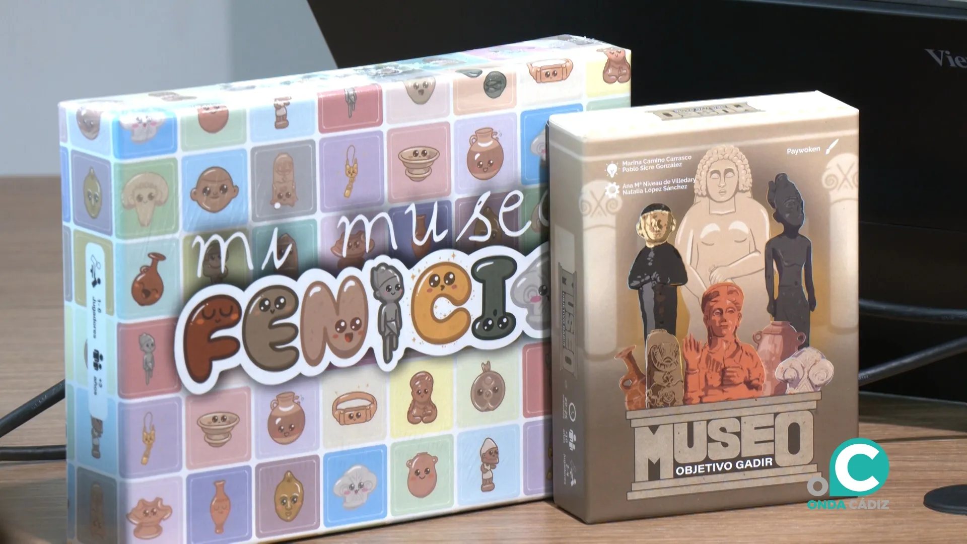 LA UCA ha presentado los nuevos juegos de divulgación científica sobre el pasado fenicio de Cádiz. 