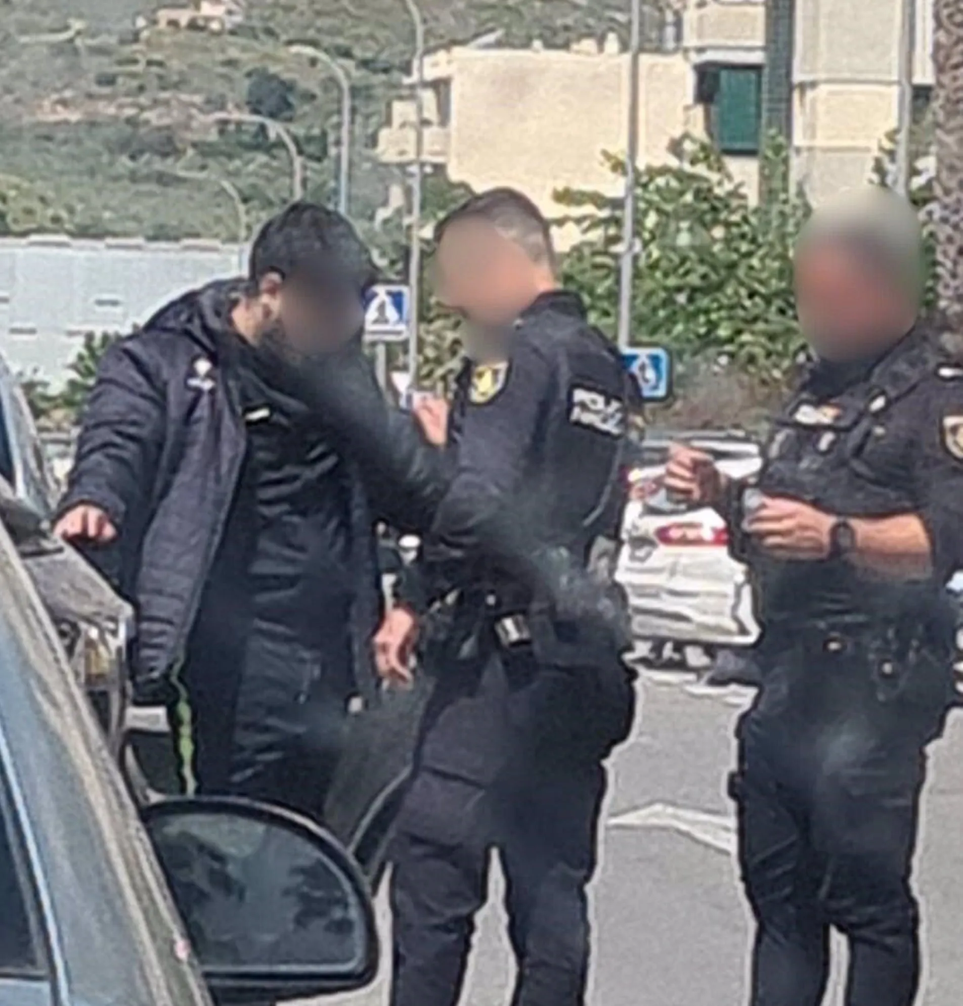Imagen de uno de los detenidos implicados en el homicidio de Rota.
