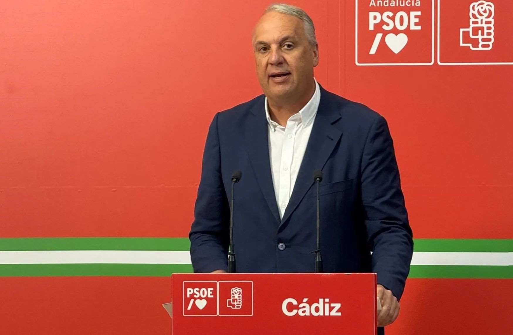 Juan Carlos Ruiz Boix durante la rueda de prensa de este lunes