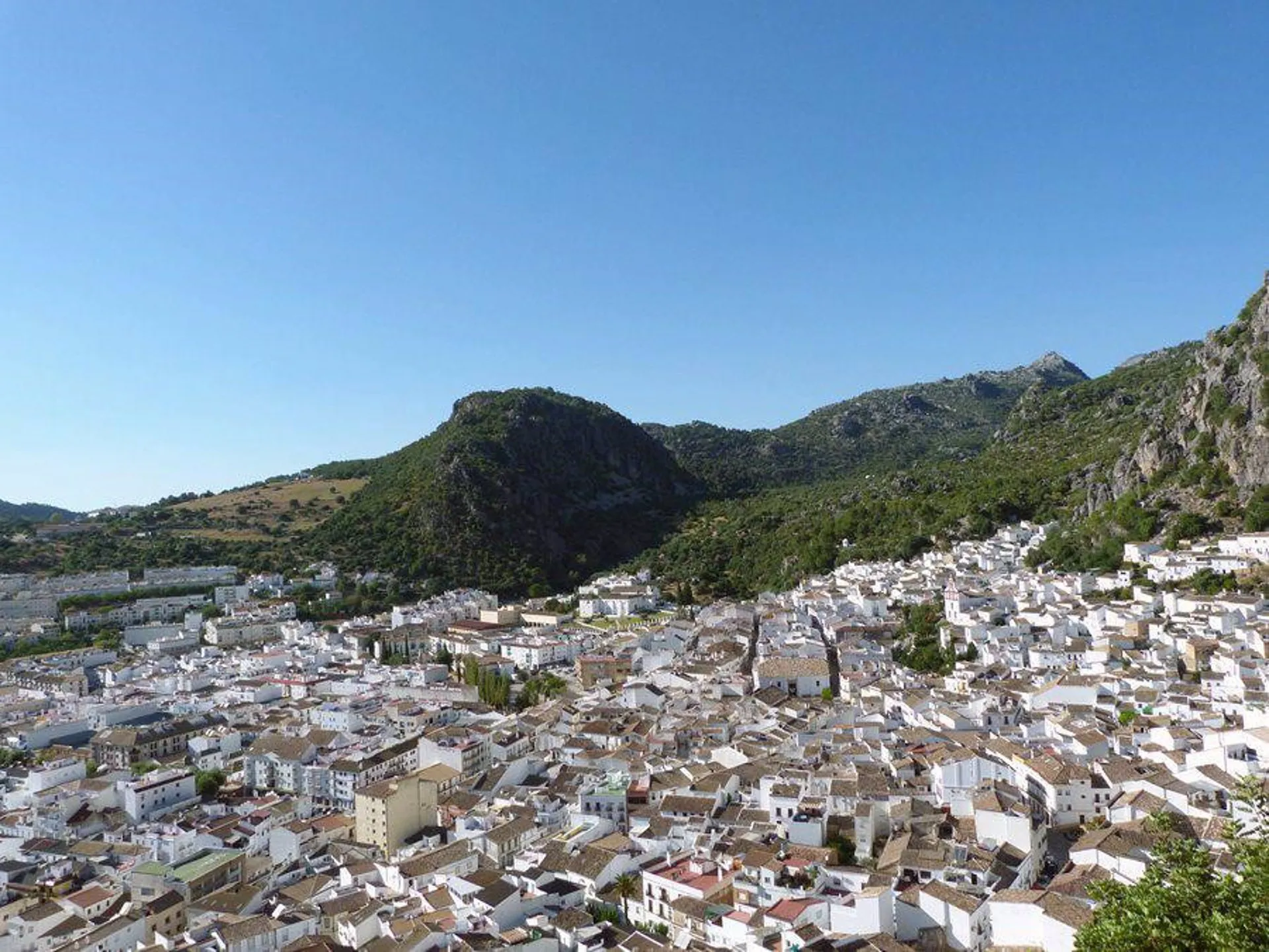 Imagen del municipio de Ubrique, donde ha sido hallado sin vida el hombre desaparecido el pasado 1 de mayo.