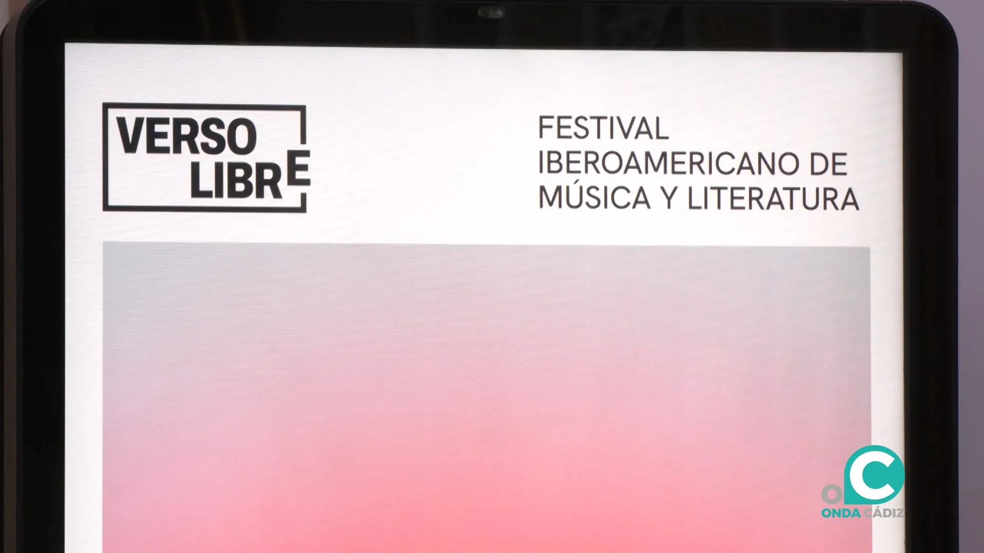 Imagen de la presentación del festival Verso Libre en rueda de prensa. 