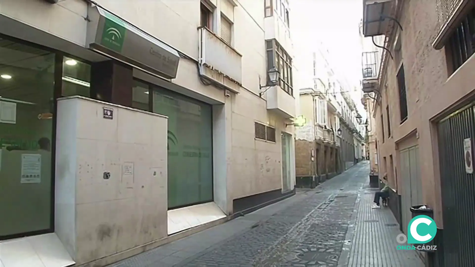 Imagen del centro de atención primaria en la calle Cervantes