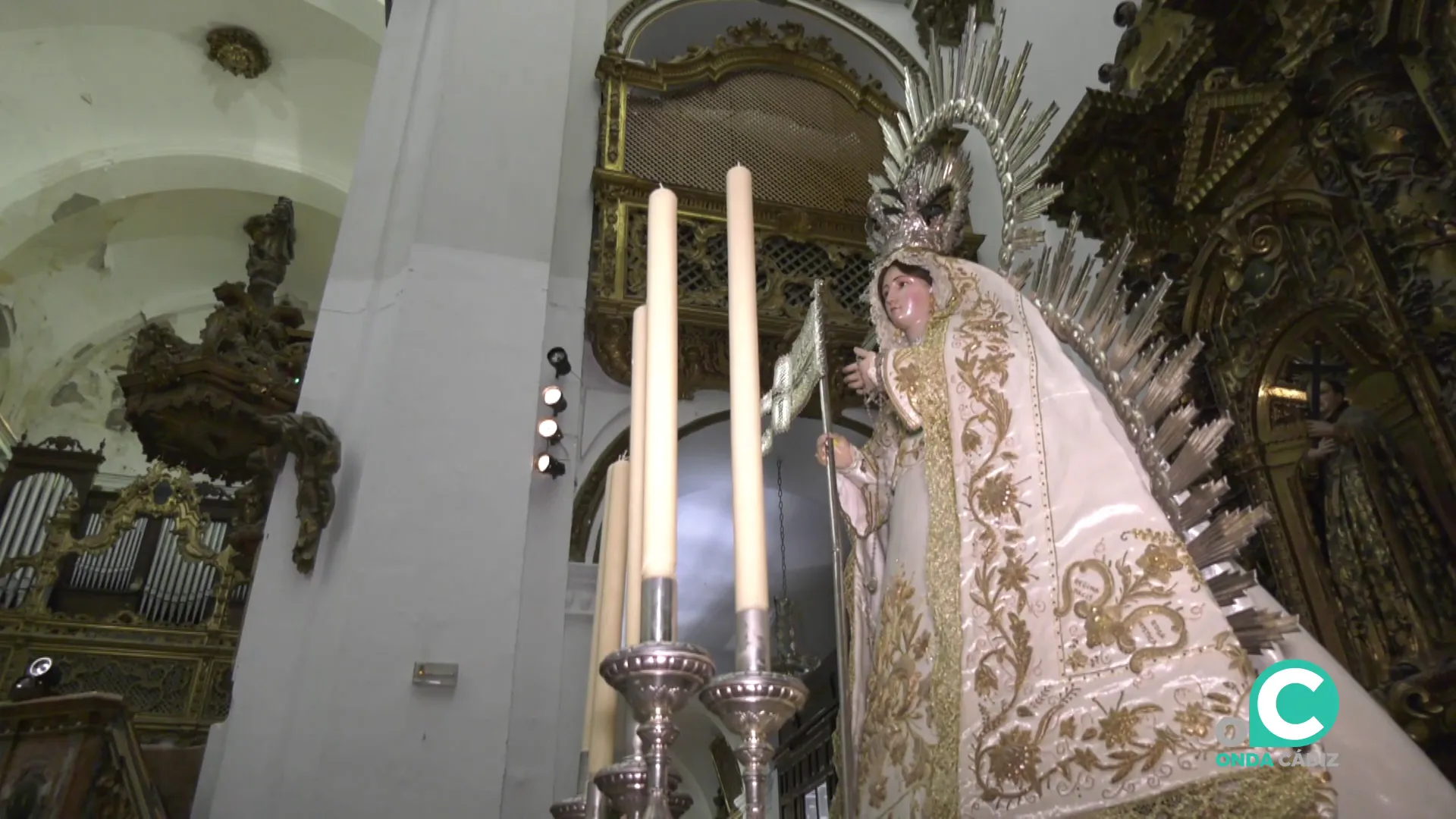 Poder Divino este viernes aguarda en el templo de la calle compañia para la procesión mariana