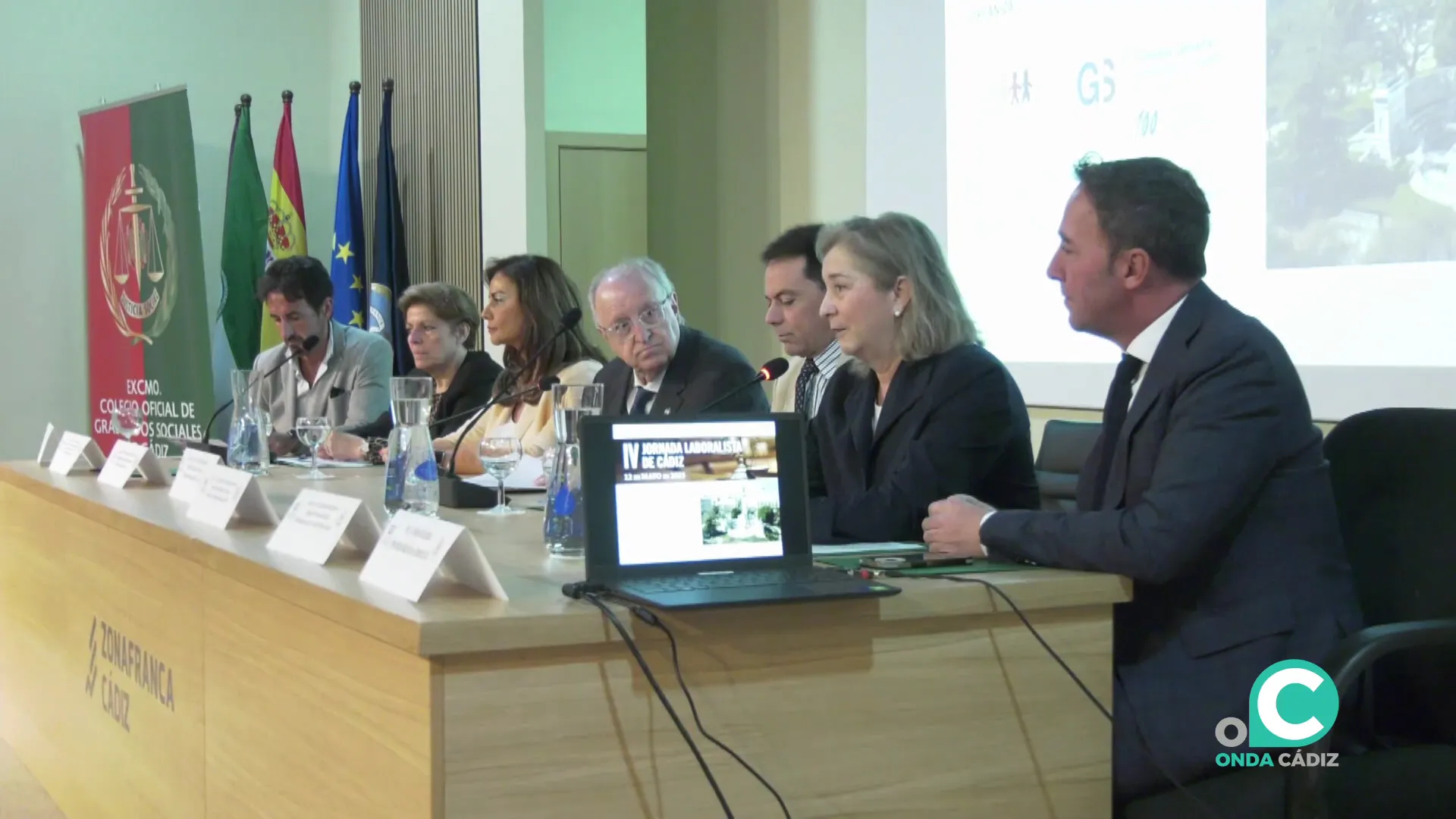 Una de las intervenciones en la sesión celebrada este lunes