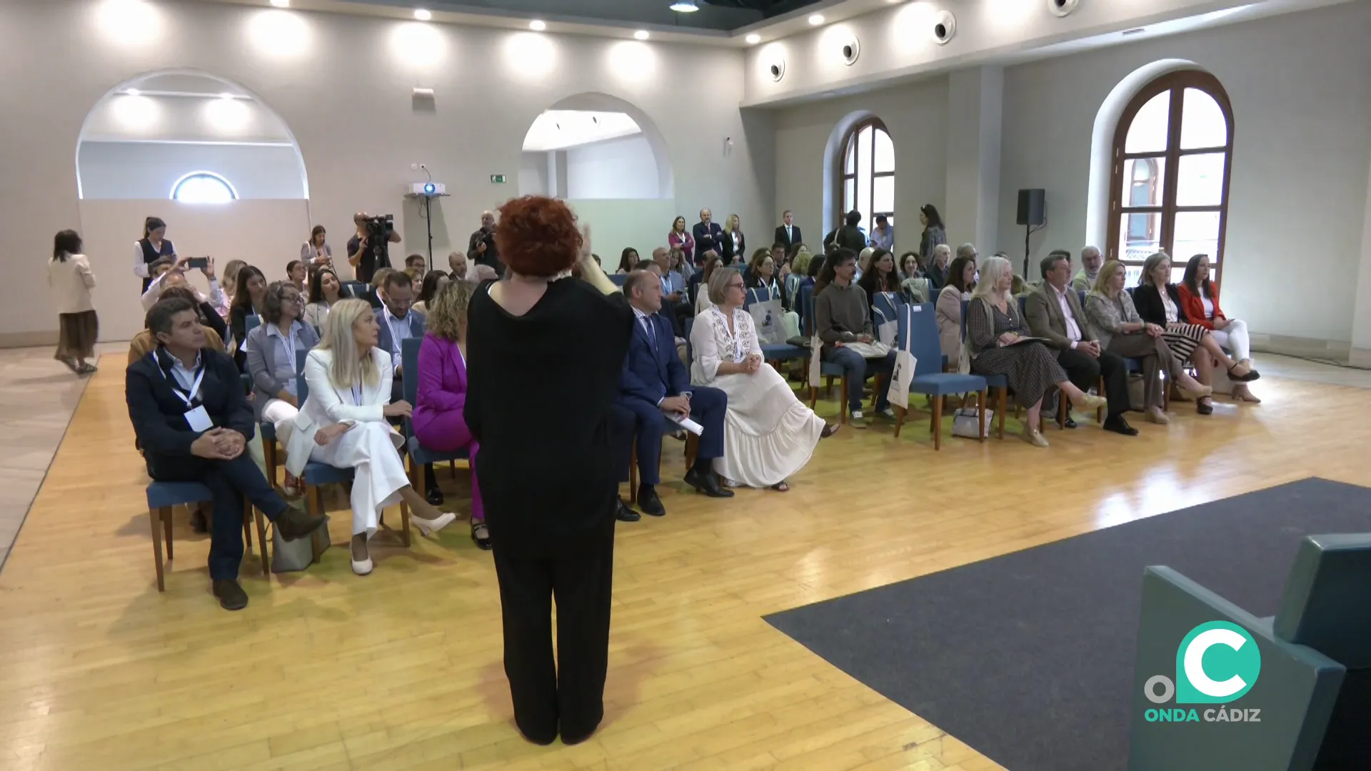 Asistentes a una de las sesiones que se celebraron el Palacio de Congresos de Cádiz