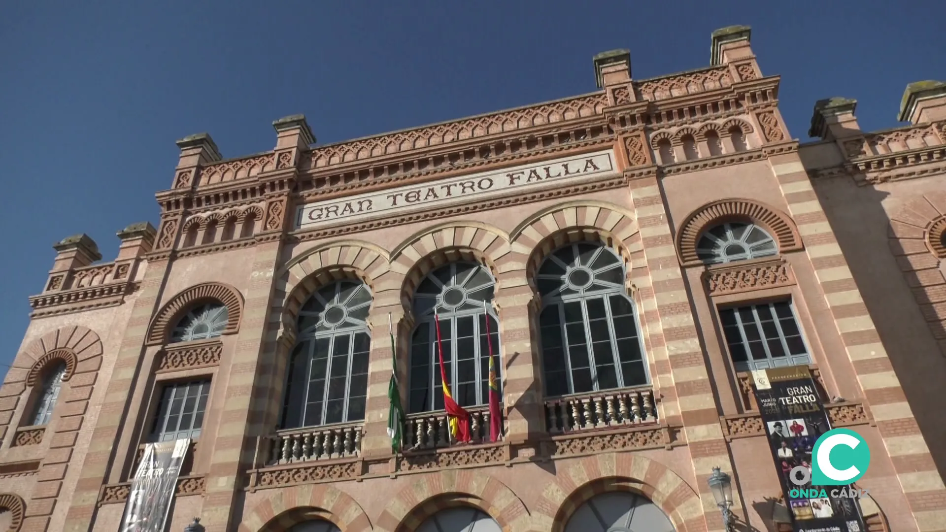 Fachada del Gran Teatro Falla