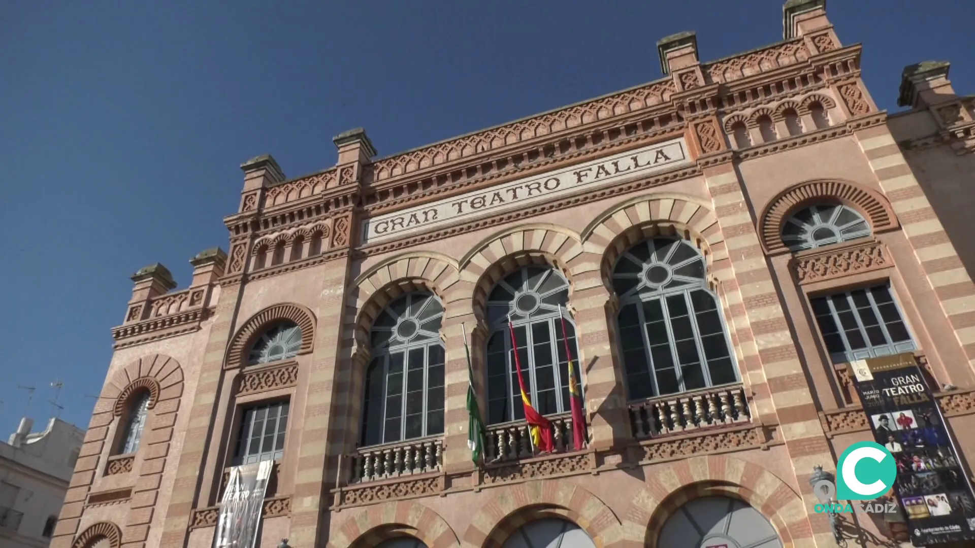 Fachada del Gran Teatro Falla