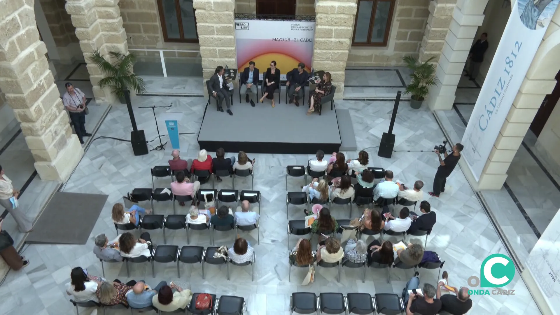 Un momento del acto en la Casa de Iberoamérica