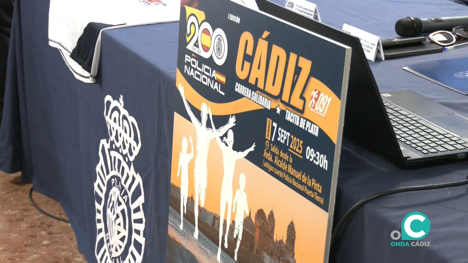 La ciudad acogerá el 7 de septiembre la primera carrera solidaria organizada por la Policía Nacional.