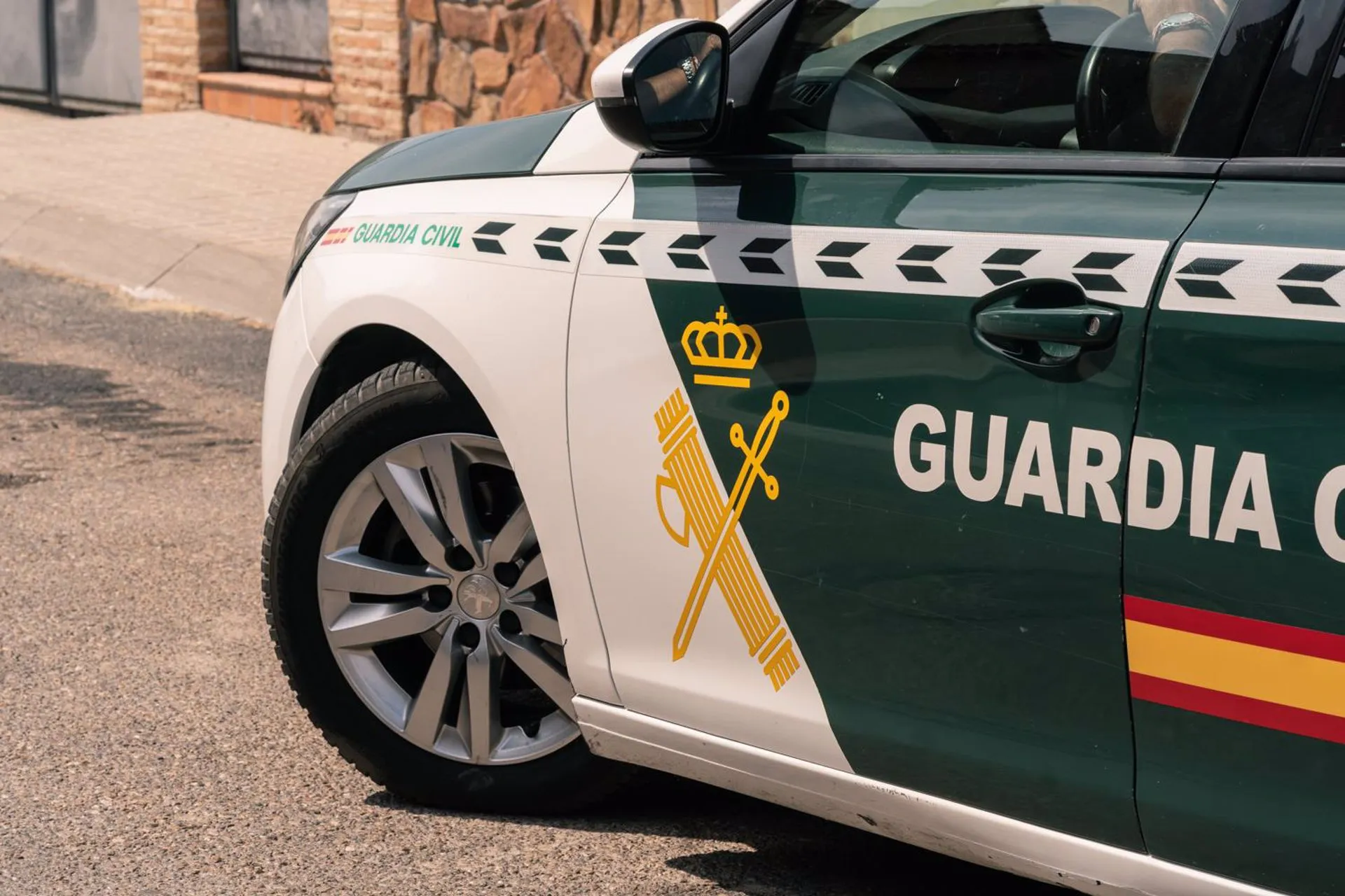  Un coche de la Guardia Civil en una foto de archivo