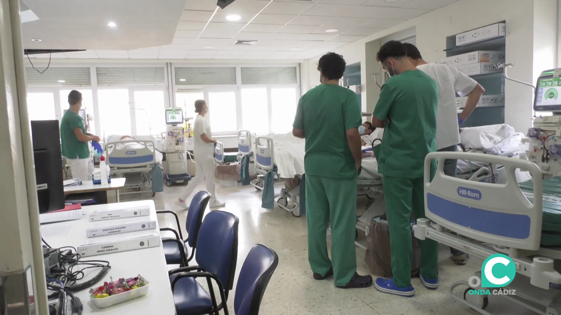 Profesionales sanitarios en un hospital en una imagen de archivo