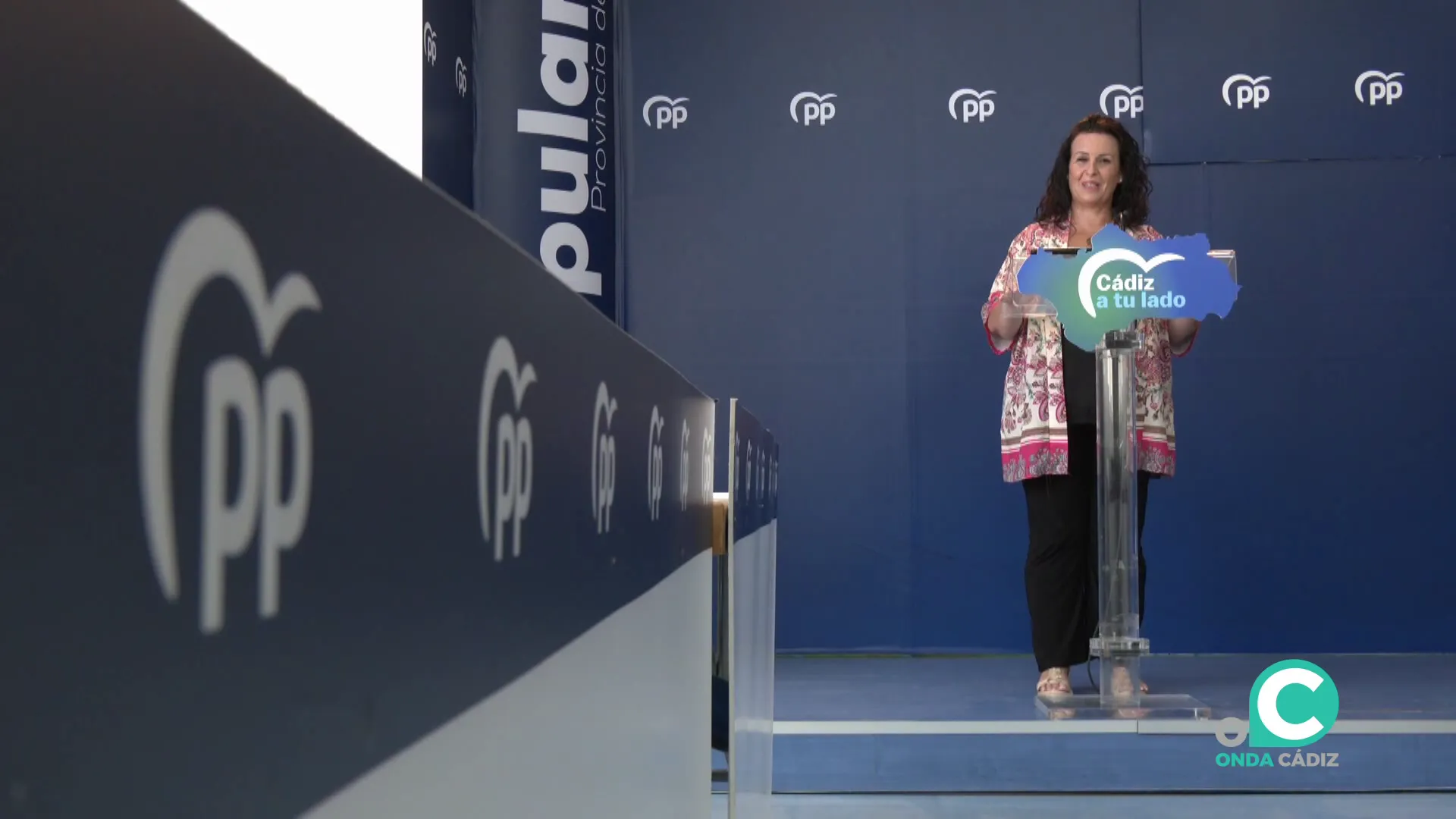 Hita durante un momento de su intervención en la rueda de prensa.