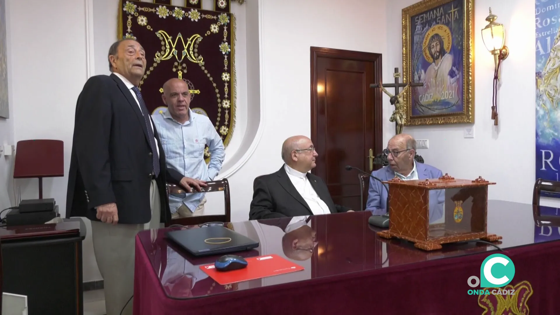 Momento de las elecciones celebradas en la sede de la entidad