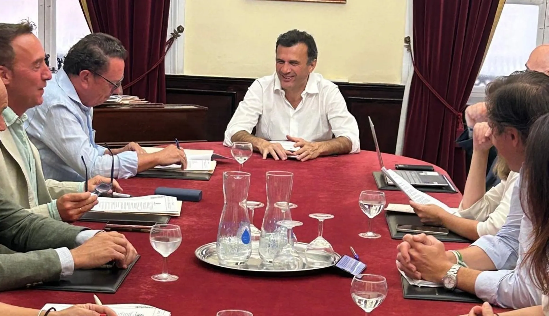 Bruno García, en la Junta de Gobierno Local