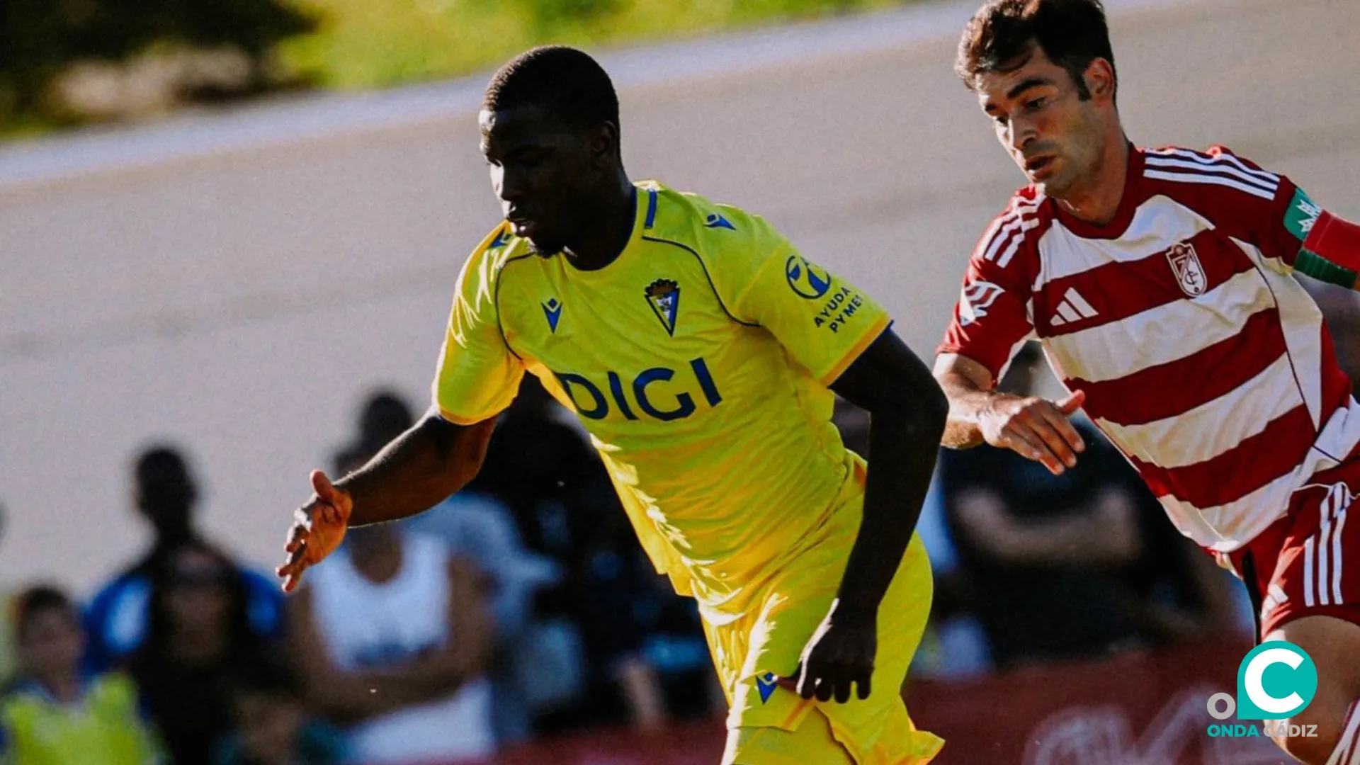 Diakité acumuló muchos minutos (Foto: Cádiz CF)