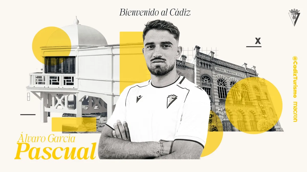 Imagen promocional de la ultima incorporación a la primera plantilla cadista