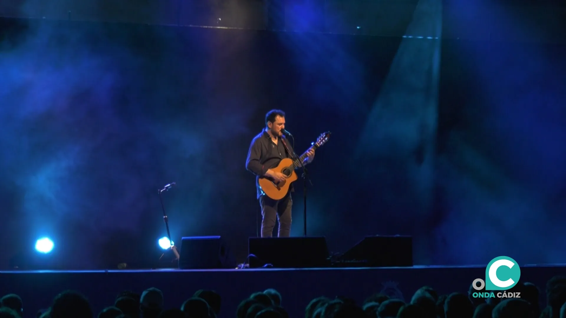 Concierto de Ismael Serrano en el Baluarte de la Candelaria.
