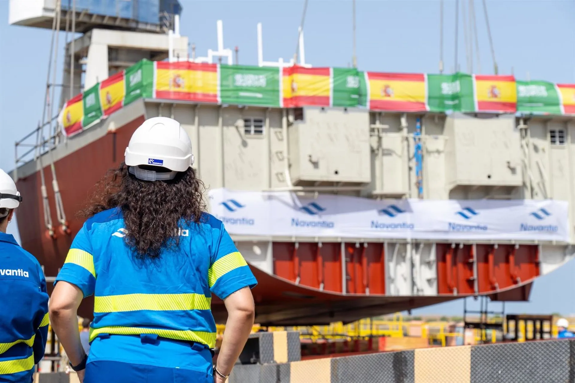 Colocación de la quilla para la primera corbeta del segundo programa firmado con Arabia Saudí.
