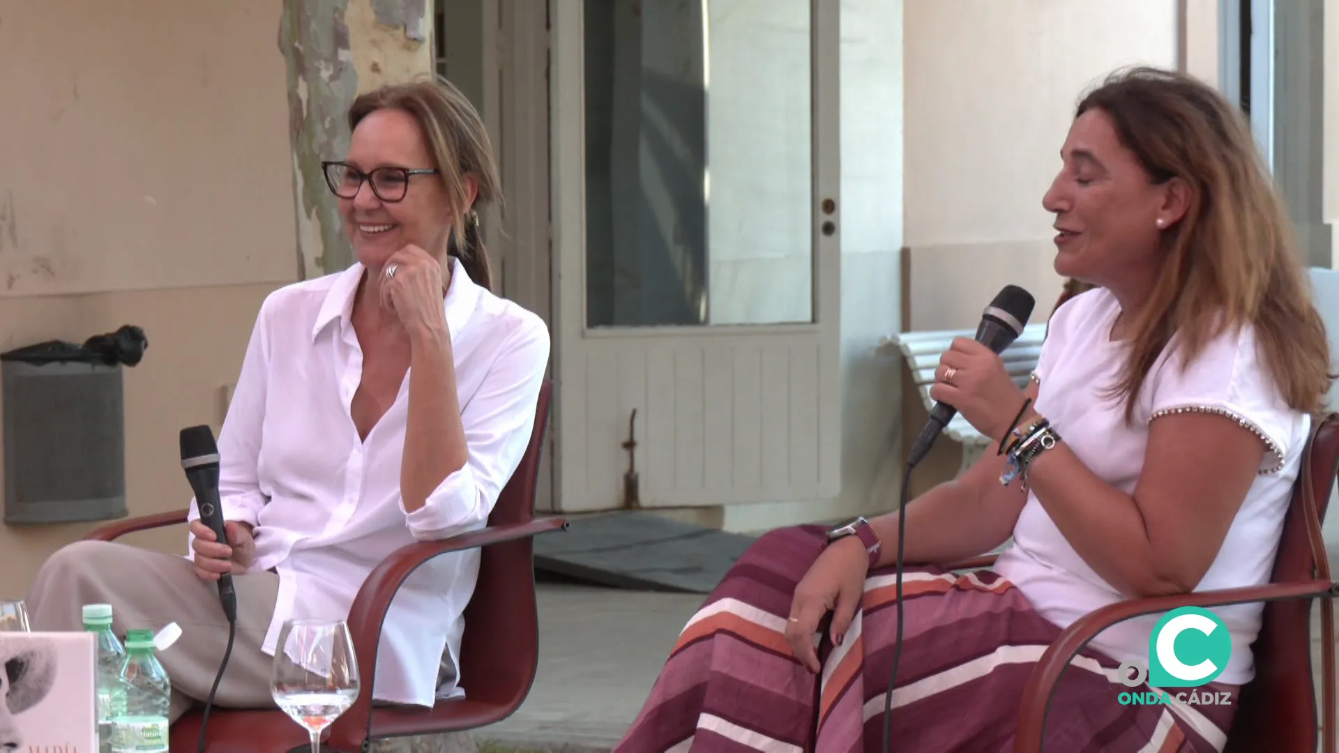 Un momento del acto en el Baluarte de la Candelaria