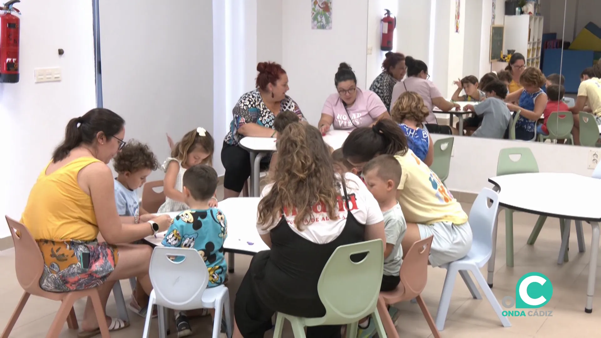 El espacio de encuentro pretende fomentar el juego, la interacción y el aprendizaje