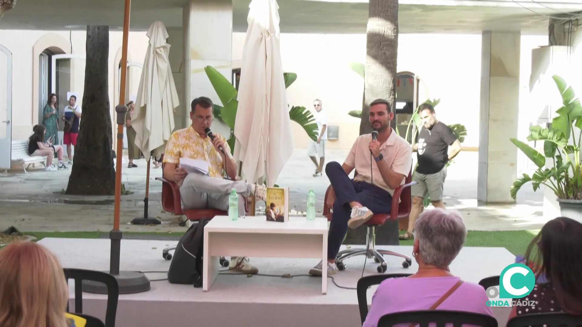 Los actos prosiguen en esta cita con las letras en el Baluarte de la Candelaria