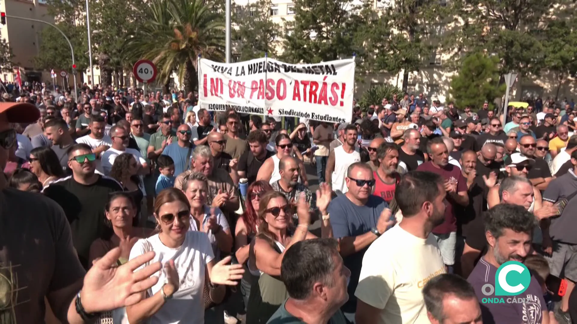 Imagen de una de las concentraciones durante las pasadas protestas