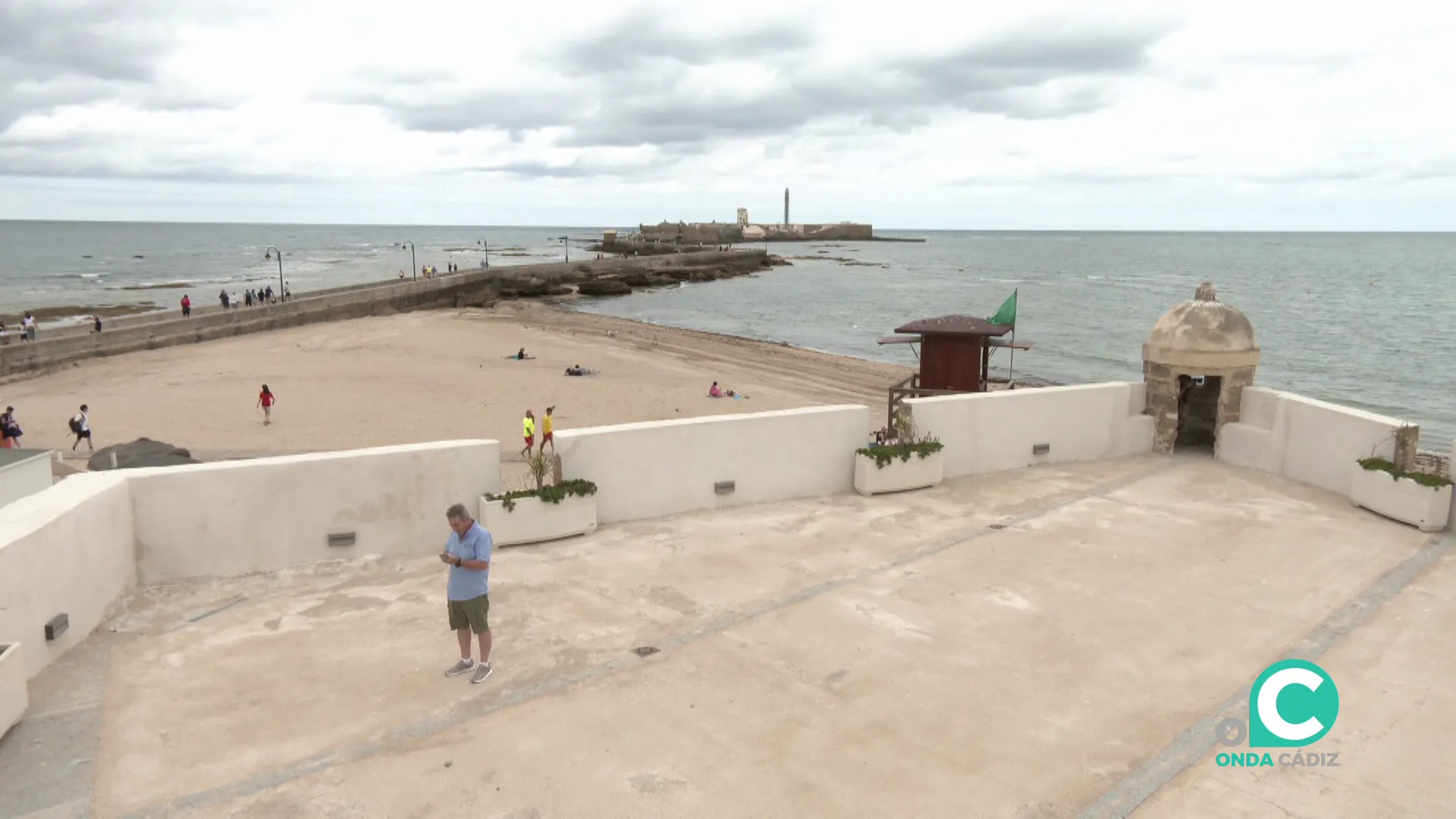 Imagen del nuevo espacio recuperado junto a La Caleta