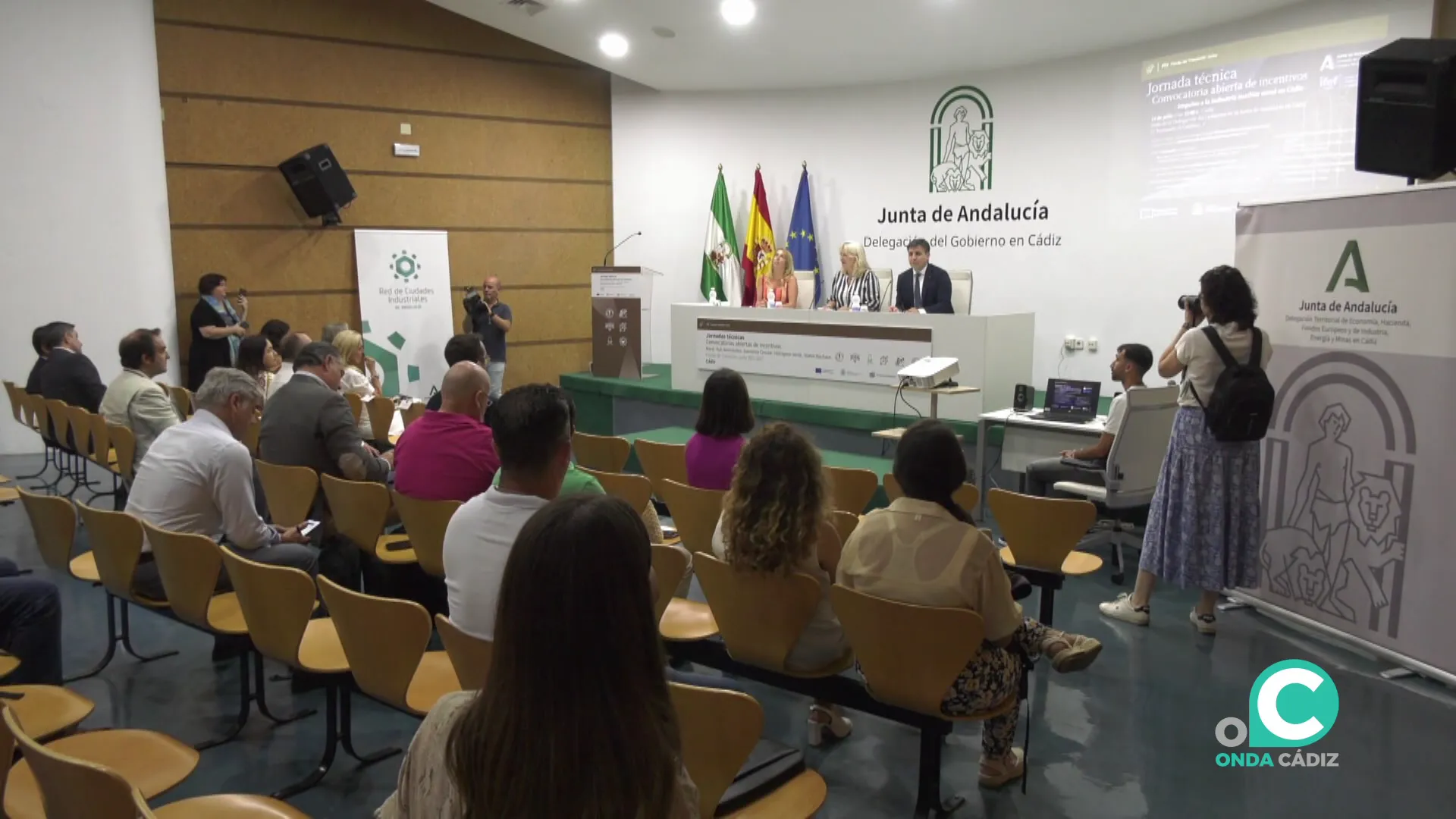 Un momento del acto de presentación celebrado este lunes