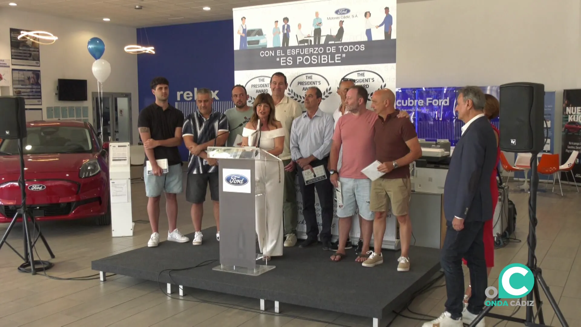 Un momento del acto celebrado el pasado martes